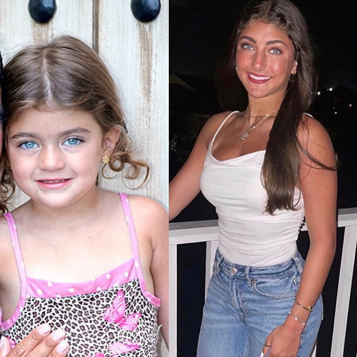 RHONJ's Audriana Giudice as a little girl and all grown up