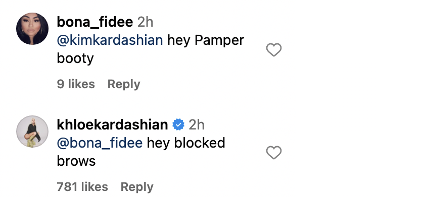 Khloe Kardashian fires back at social media troll