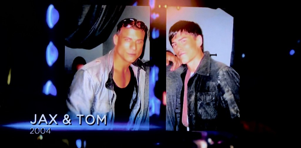 Jax Taylor and Tom Sandoval in 2004 during their modeling days in Miami, FL