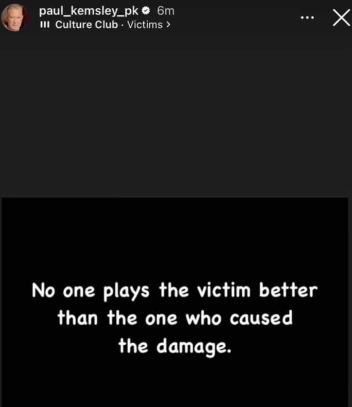 RHOBH's Paul 'PK' Kemsley throws shade at estranged wife Dorit Kemsley on social media.