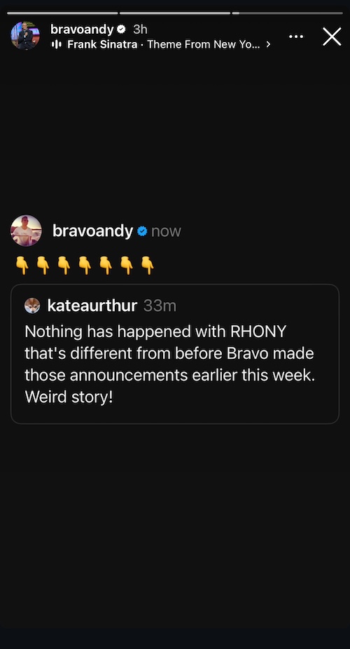 Andy Cohen addresses rumors suggesting RHONY cancellation 